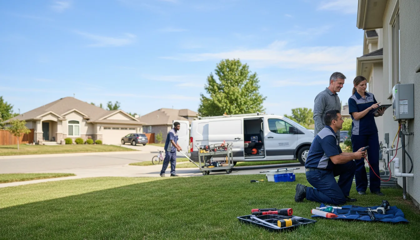Tankless water heater service in Granite, OK